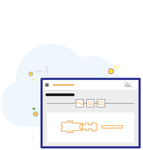 Samenbouw van samengestelde gereedschappen in de cloud.